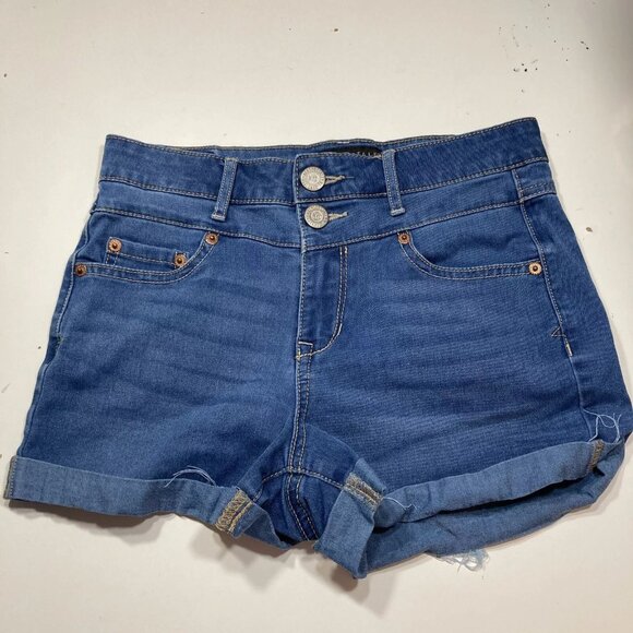 Aeropostale High Waisted Shorty Denim Jean Shorts Size 2 - Picture 3 of 12
